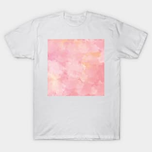 Rose quartz crystal #marble #watercolor #artwork #rose #blush #girls #nursery #home #decor #abstract #kirovair T-Shirt